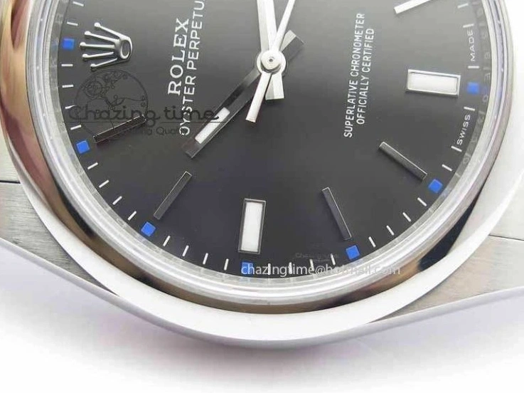 MiroTime 0213 Versatile Oyster Perpetual 39mm 114300 BP Maker Best Edition Gray Dial On SS Bracelet A 3619